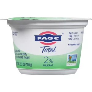 2 Percent Milkfat Plain Greek Yogurt - 5.3oz