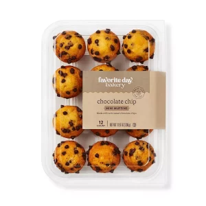 Chocolate Chip Mini Muffins - 11.9oz/12ct