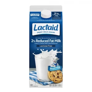 Lactaid Lactose Free 2 Percent Reduced Fat Milk - 0.5gal