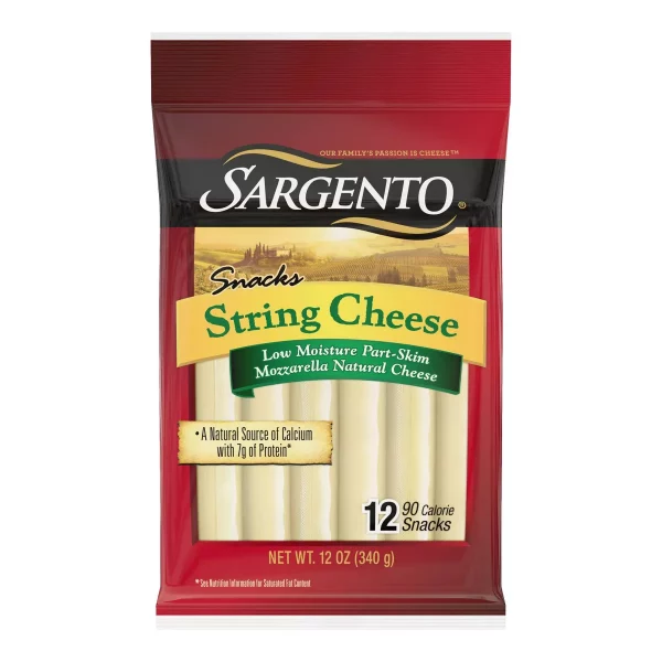 Mozzarella String Cheese - 12ct