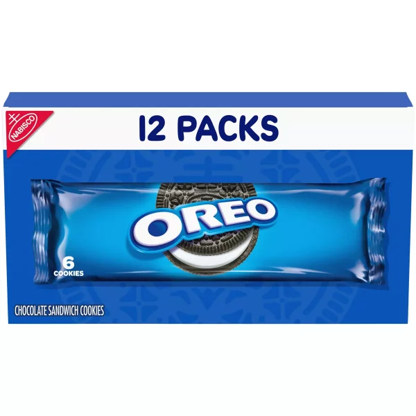 OREO Chocolate Sandwich Cookies - Snack Packs - 2.4oz / 12ct