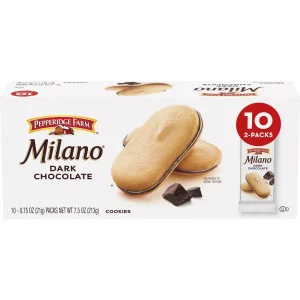 Pepperidge Farm Milano Dark Chocolate Cookies - 7.5oz/10ct