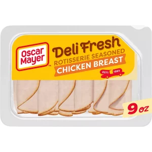 Rotisserie Seasoned Chicken Breast Sliced Lunch Meat - 9oz