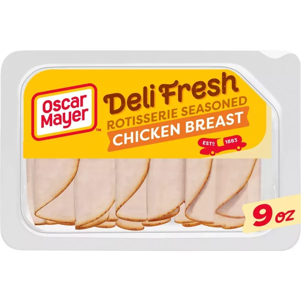 Rotisserie Seasoned Chicken Breast Sliced Lunch Meat - 9oz